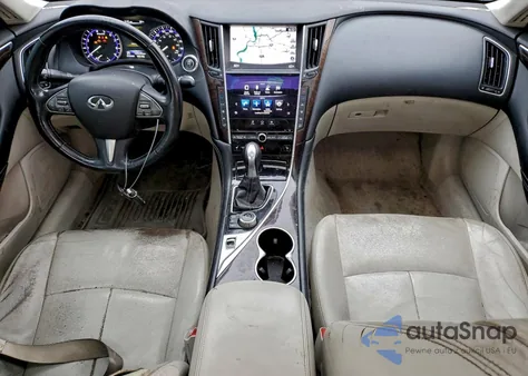 2015 Infiniti Q50 Base z USA, uszkodzony, nr VIN JN1BV7AP4FM348497